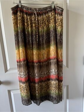 Alfred Dunner maxi pleated skirt